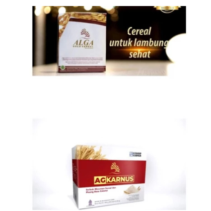 AG KARNUS / OBAT LAMBUNG / ALGA GOLD / MINUMAN SEREAL
