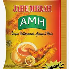 Jahe Merah AMH Plus Ginseng Madu Herbal Sachet