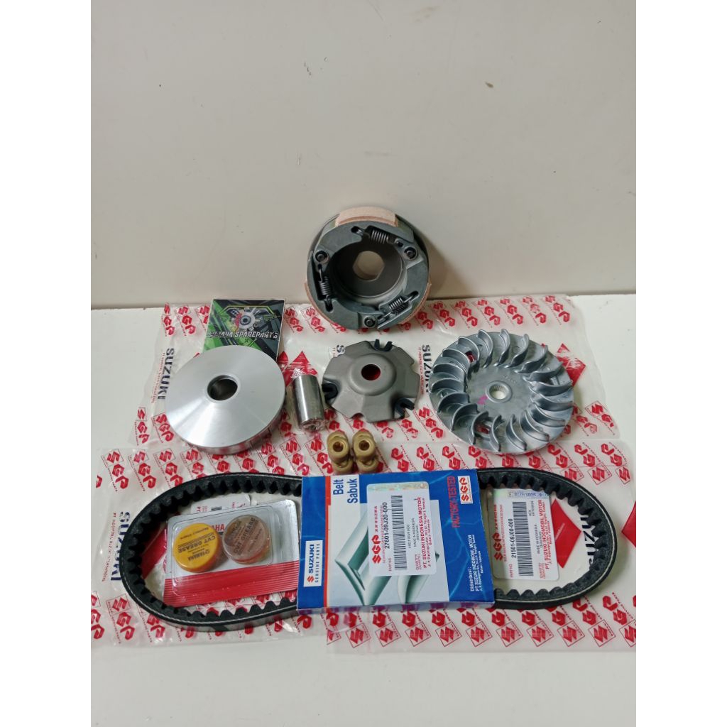 PAKET KAMPAS GANDA ASSY FULSET SUZUKI NEX KARBU NEX LAMA