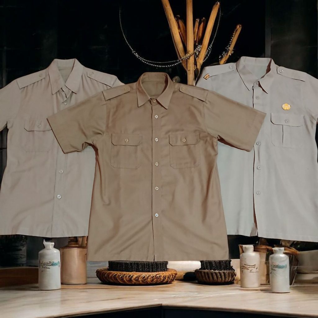 Stelan Pakaian Seragam  ASN Pria/PDH ( second )