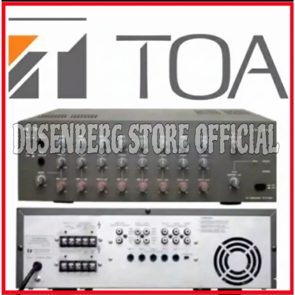 Amplifier Ampli TOA ZA 2128 M 240 Watt