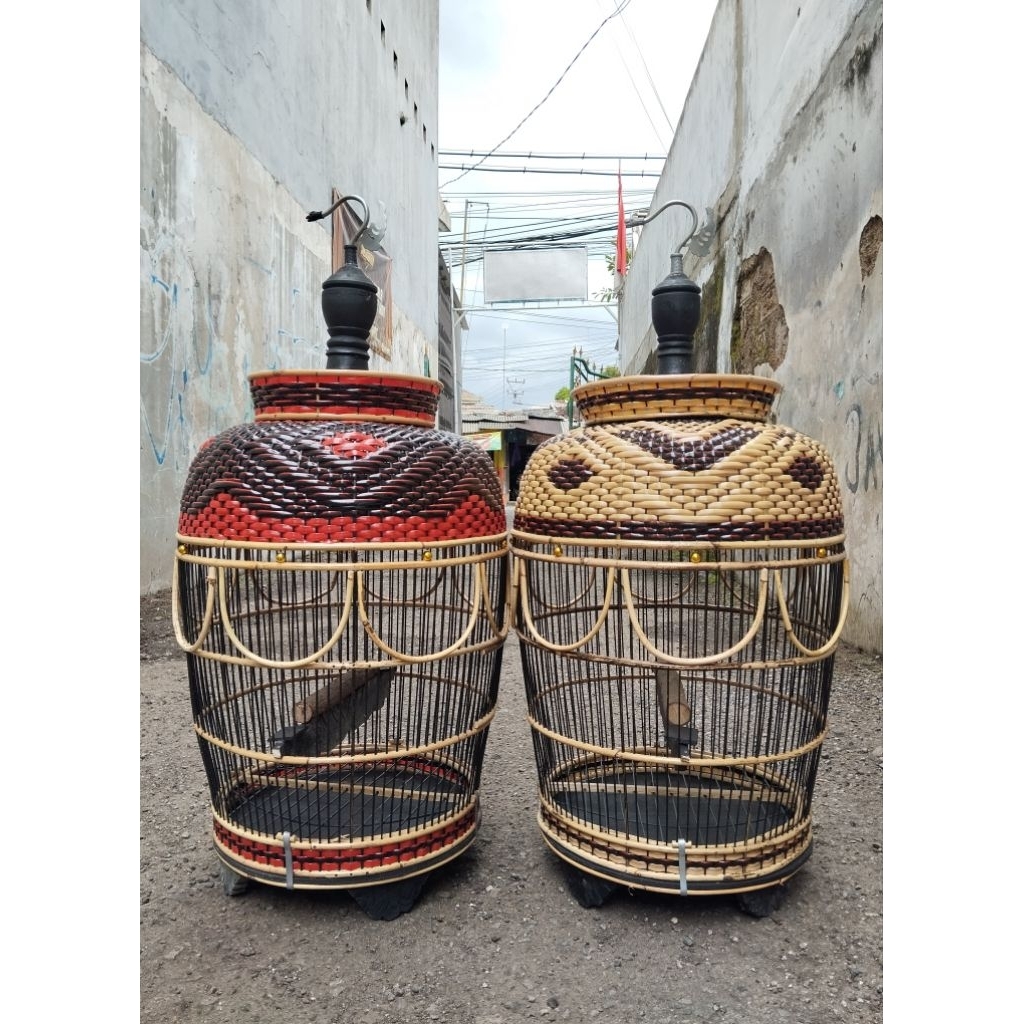 SANGKAR BURUNG PERKUTUT MODEL MATARAM