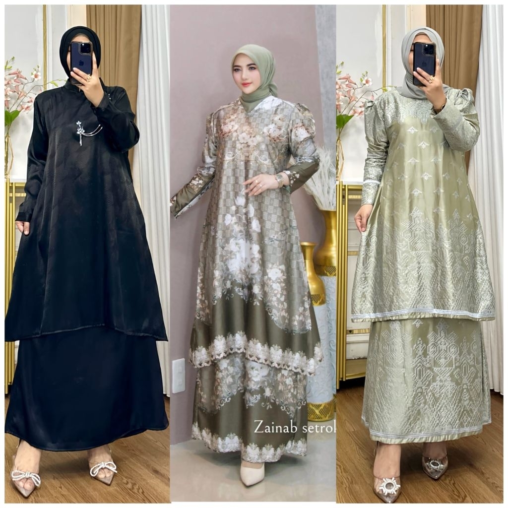 oneset setrok peplum Ajeng nyimas zainab ergeha Hanina Mona