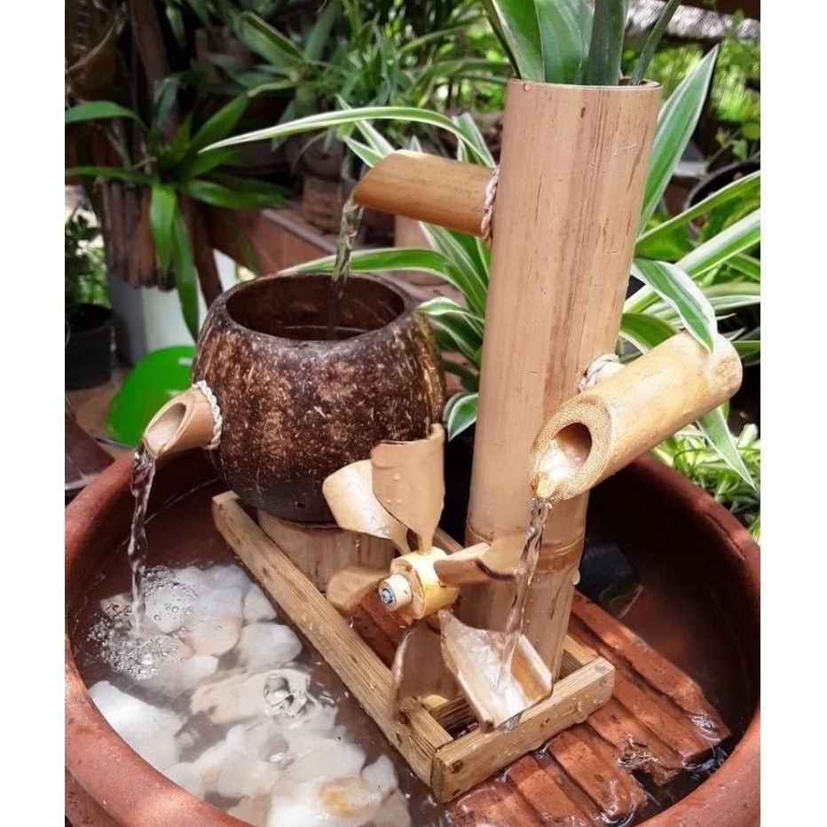 dekorasi kincir air mancur, aquarium