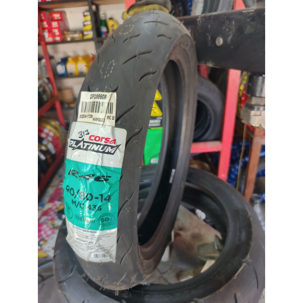 Ban Tubeless Corsa Platinum R46 90/80-14