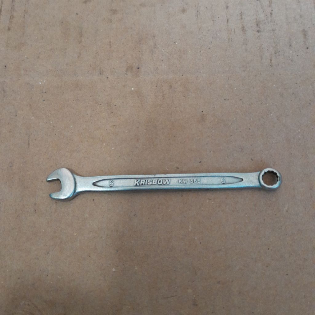 Kunci Ring pas Krisbow 6mm