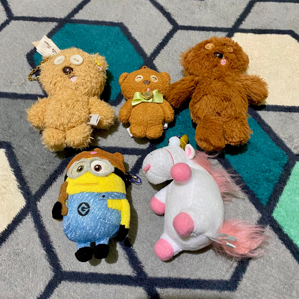 Bagcharm / Keychain Minion N Friends Ganci Minion Dispicable Me USJ