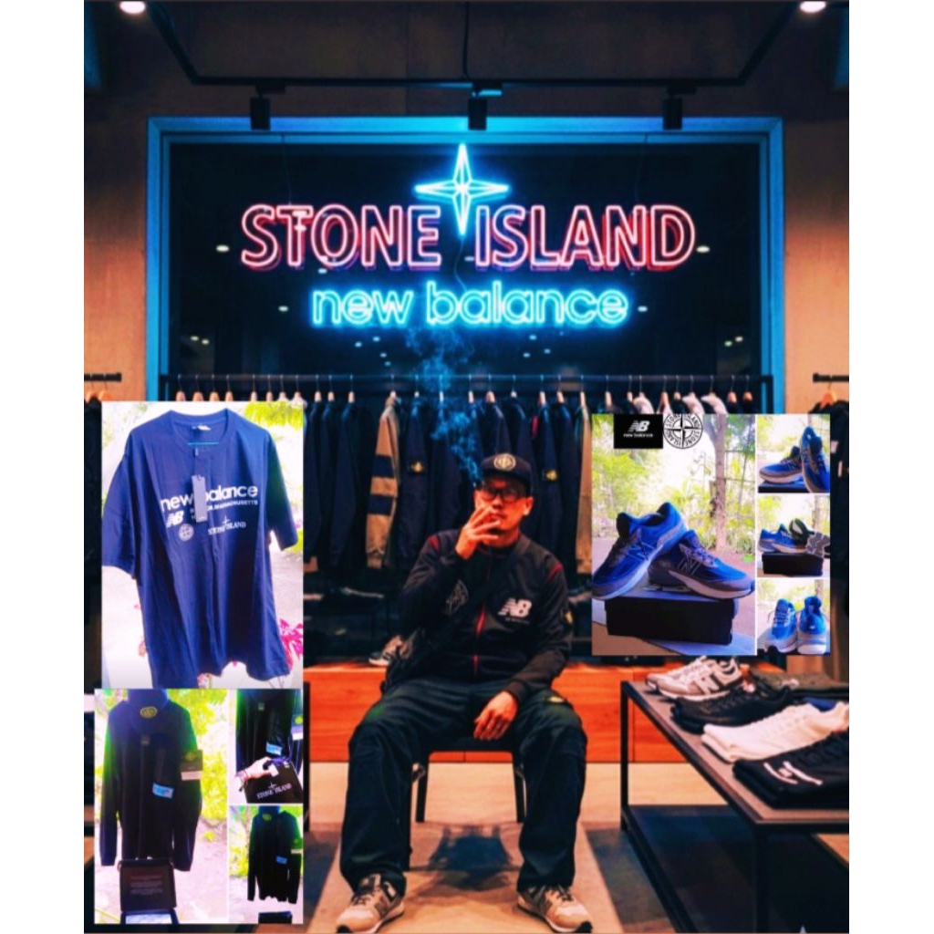 TShirt Ston3 Island x New Balance