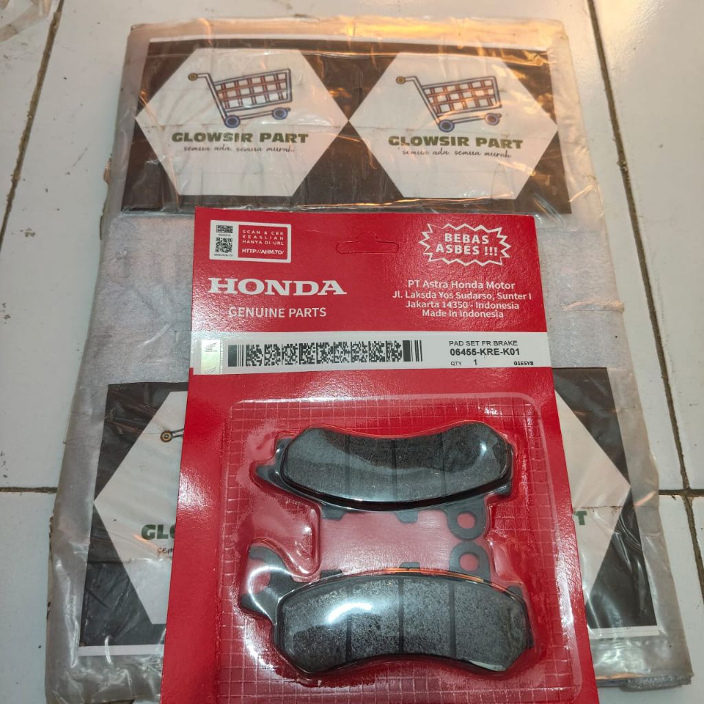 DISKPAD/KAMPAS REM DEPAN PCX 150/PCX160