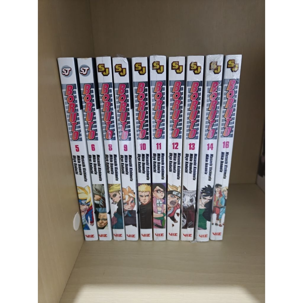 komik manga impor Boruto viz new seal