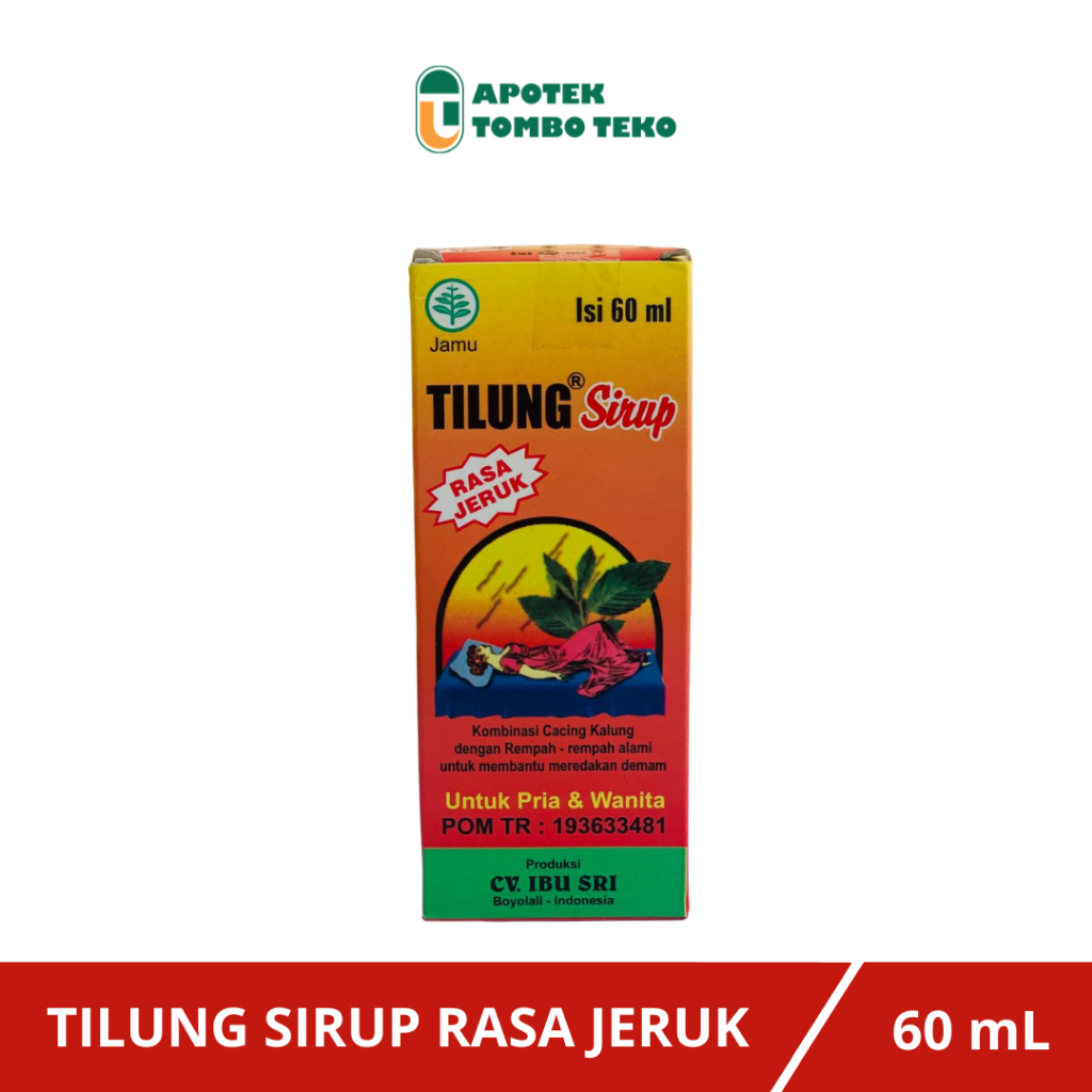 TILUNG SIRUP RASA JERUK 60 ml