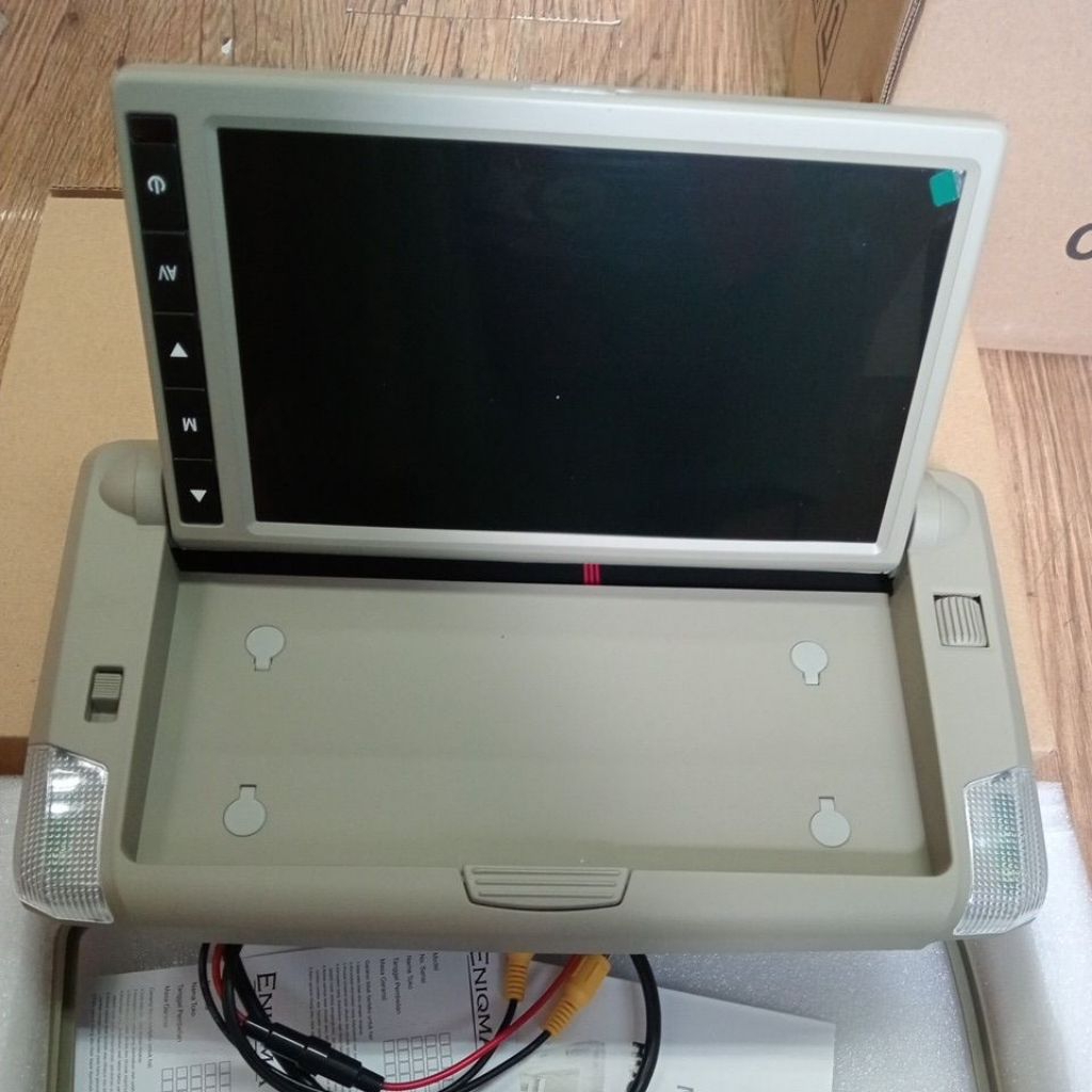 TV PLAFON MOBIL/TV ROOF MONITOR ENIQMA TOYOTA EG-1078  / TV MONITOR ENIQMA TOYOTA 9 INCH /TV ROOF EN