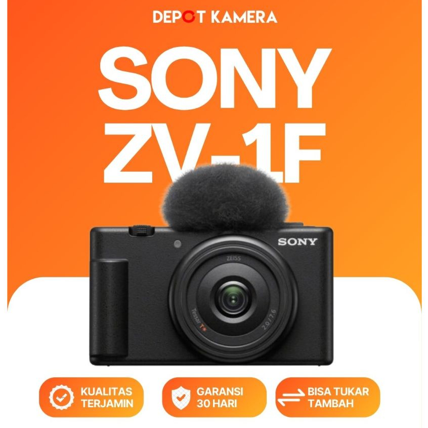 ( DEPOT KAMERA JKT ) SECOND – SONY ZV-1F BLACK