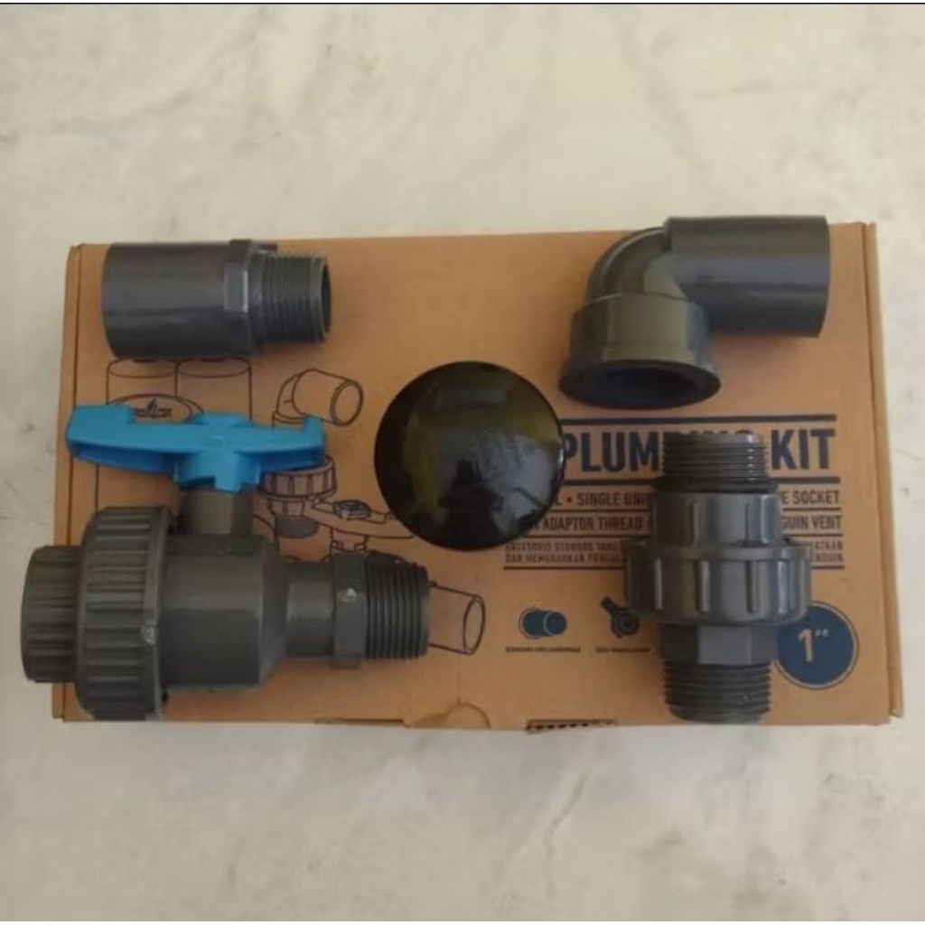 Penguin pelengkap toren ukuran 1 inchi plumping kit penguin toren otolevel original