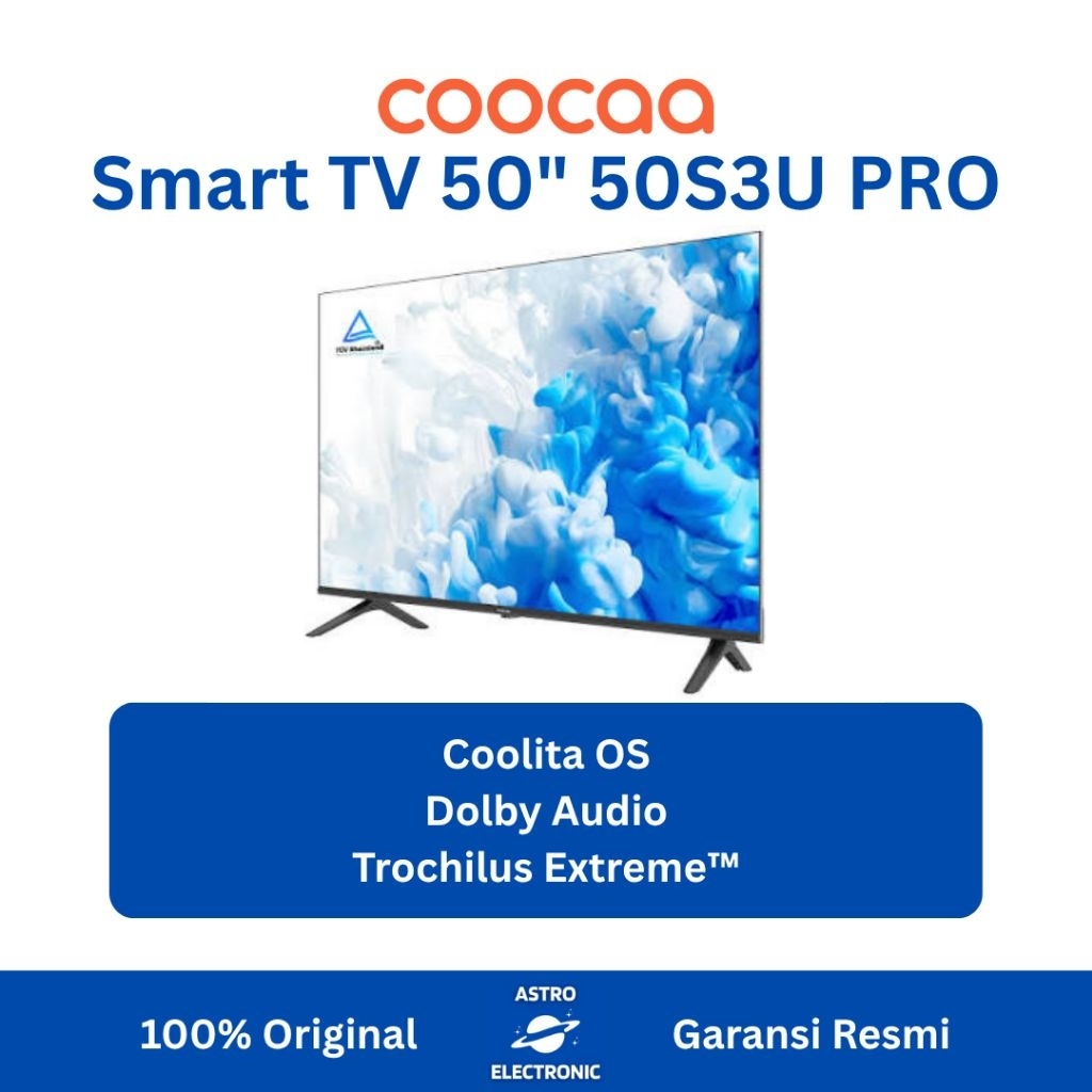 COOCAA 50S3U PRO SMART TV 50 Inch