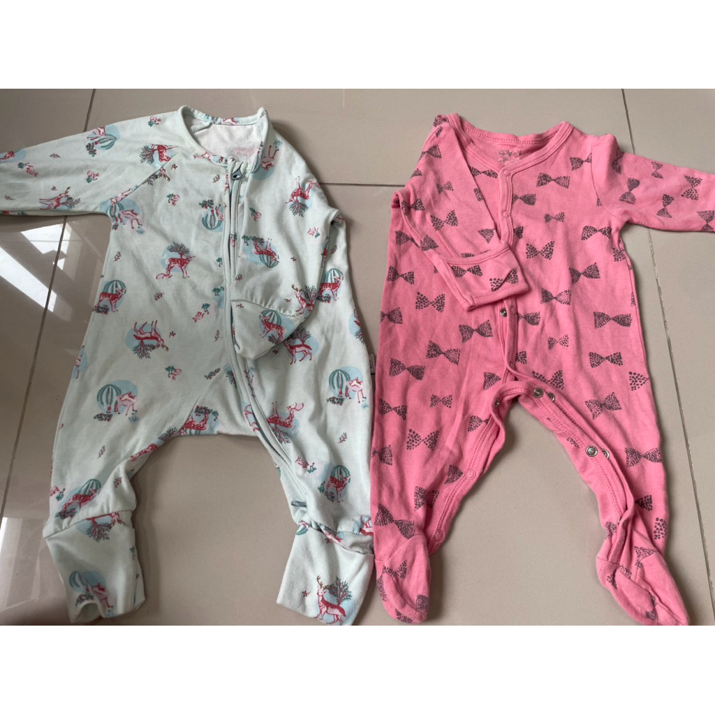 Preloved-Sleepsuit Baby merk Cuit size S (5-7kg)