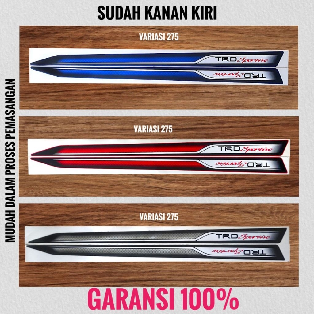 stiker trd rush / sticker trd rush / stiker rush / stiker Terios / sticker Terios / stiker pintu trd