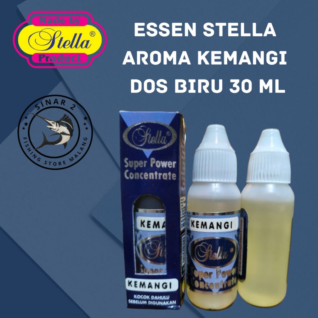 Essen Stella Dos Biru Aroma Kemangi Premium 30 ml