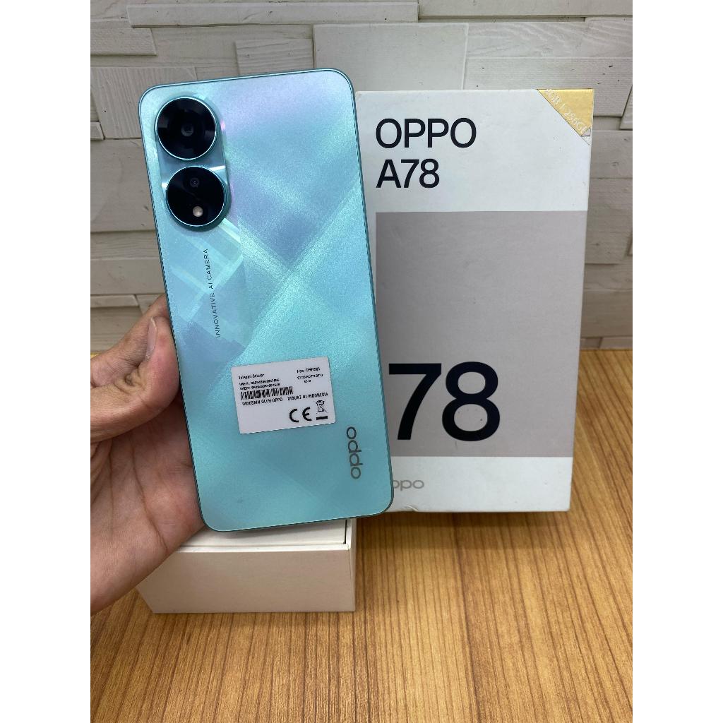 OPPO A78 8/256 ORI SECOND BERGARANSI