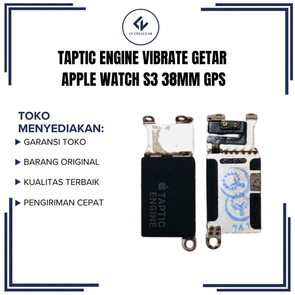 TAPTIC VIBRATE GETAR APPLE WATCH SERIES S3 38MM / S3 42MM ORIGINAL