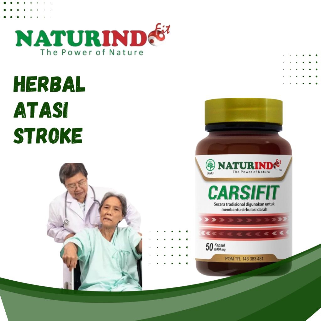 naturindo carsifit membantu memulihkan stroke