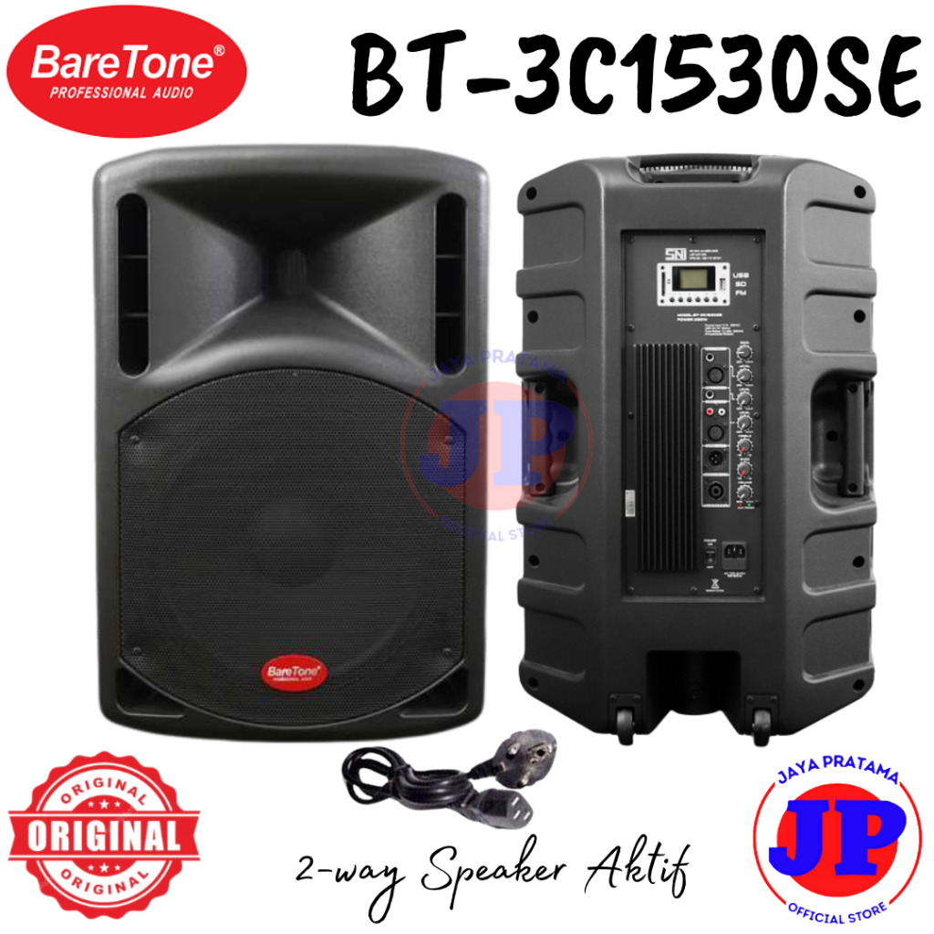 Speaker Baretone BT-3C1530SE 2-way Speaker Aktif Original BT3C1530SE