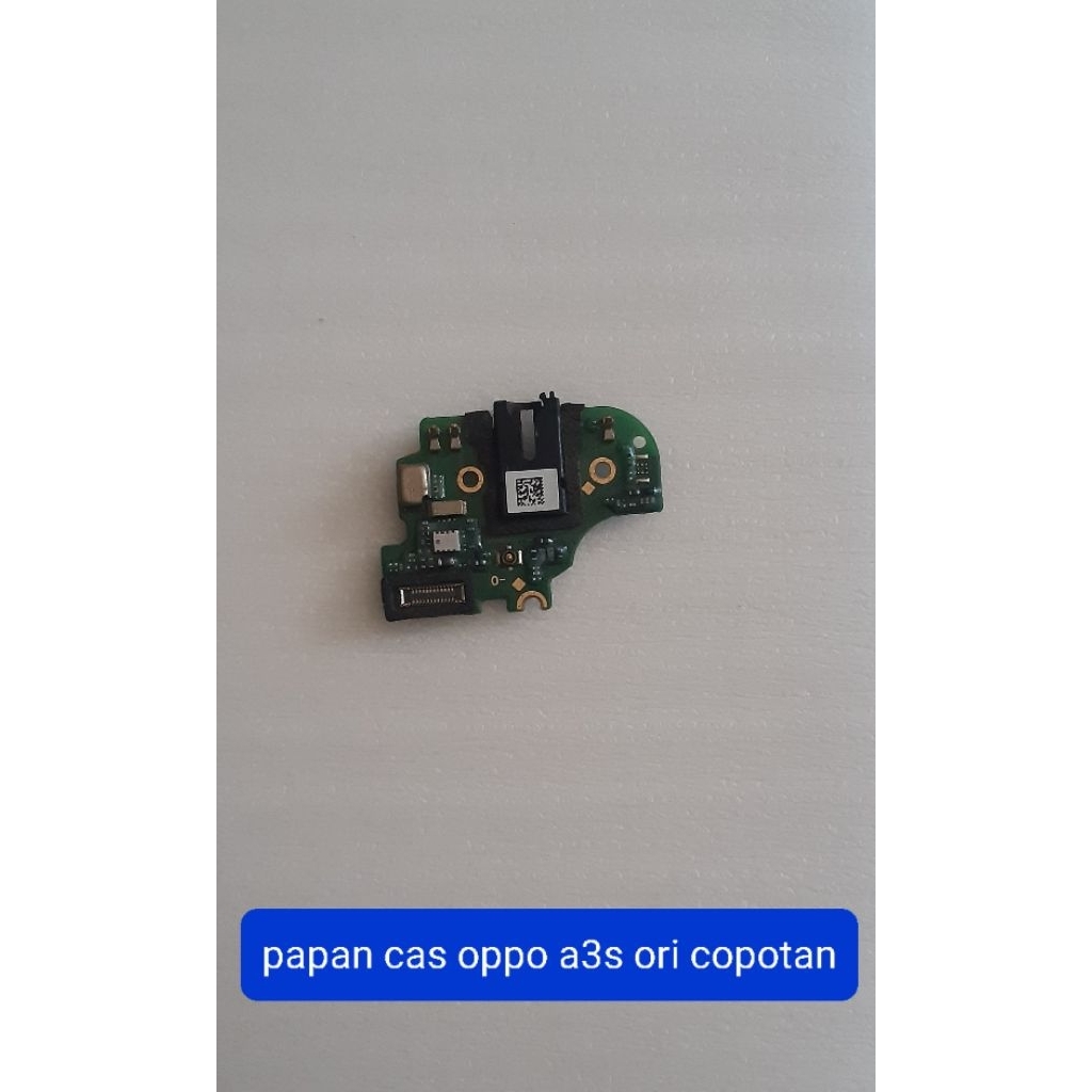 papan cas oppo a3s real ori copotan