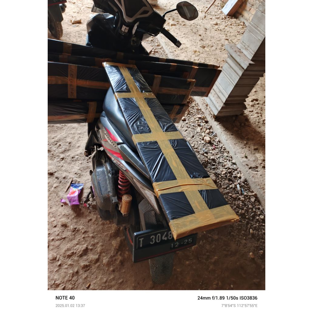 kardus packing ukuran 110cm corbek mt