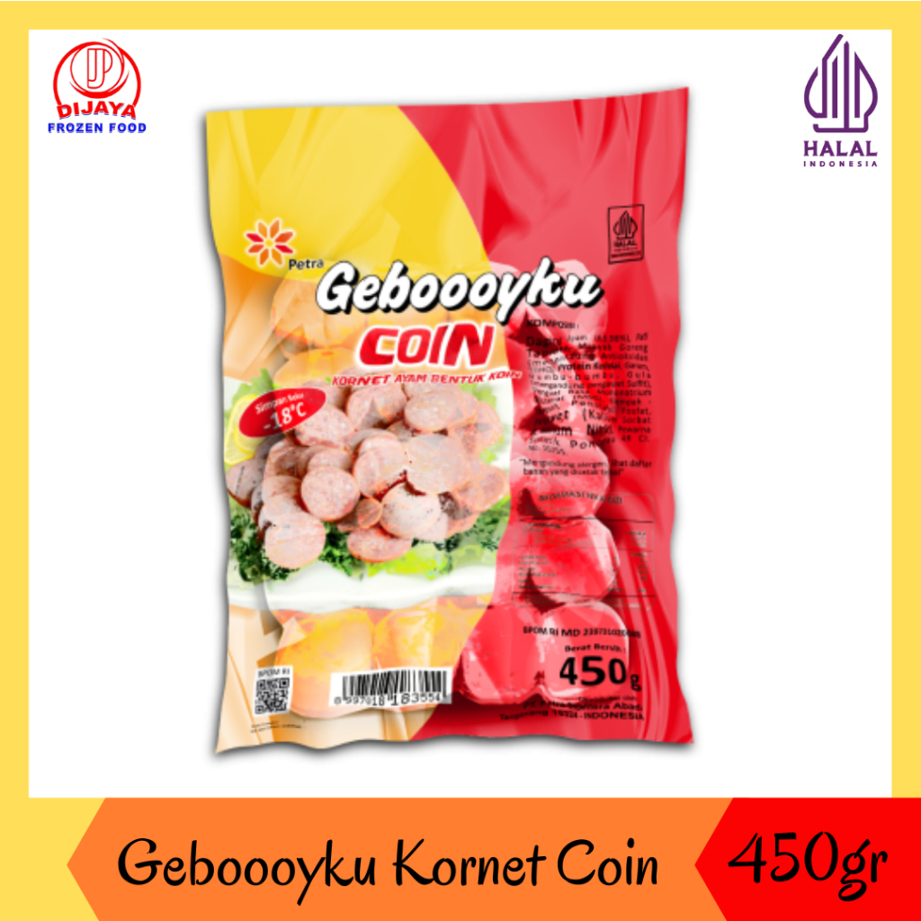 Gebooyku Kornet Ayam - Kornet Ayam 450gr & 1kg