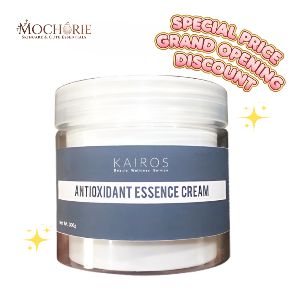 CREAM DETOX KAIROS 300gr | KAIROS Antioxidant Essence Cream 300g – Krim Detox Wajah, Hydrating, Skin