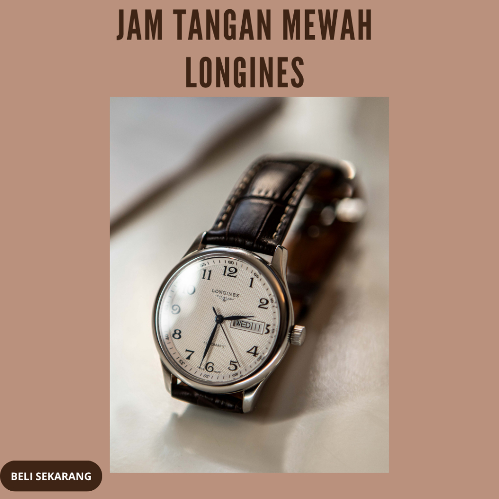 JAM TANGAN WANITA LONGINES AUTOMATIC MADE SWISS ORIGINAL