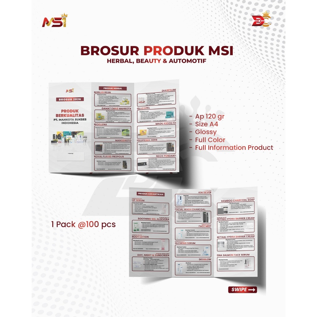 Brosur Produk MSI 2026 - LENGKAP PRODUK BARU