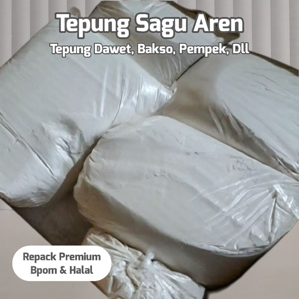 Tepung Sagu Aren/ tepung dawet/ tepung bakso ±1 kg