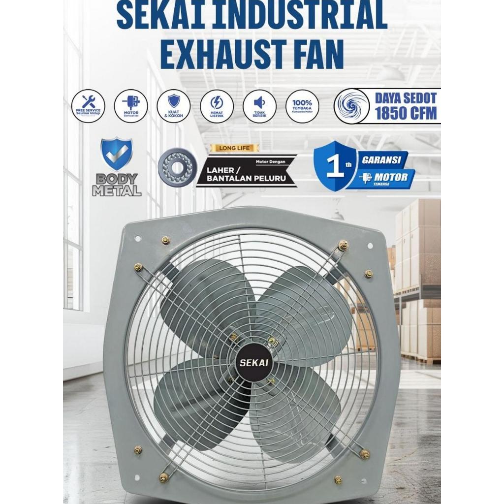 Sekai Kipas Angin Partisi IME-2071 Industri Metal Exhaust Fan IME2071 IME 2071