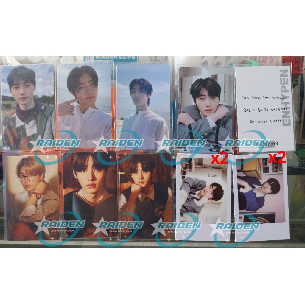 PC Sunghoon dawn, Sunghoon tuspi ody, Sunghoon ums hakanai coklat, Sunghoon std hakanai coklat, Sung