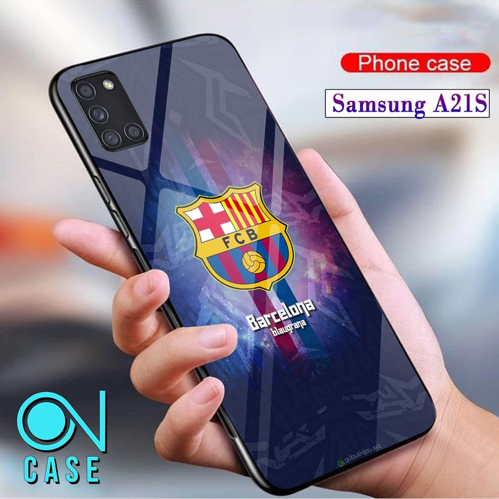 Case SAMSUNG A21S mistercase11 Motif [ Club Bola ] Case Hp Glossy Casing Hardcase Softcase Bisa cod