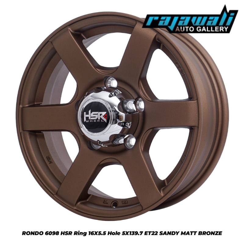 VELG MOBIL R16 JIMNY KATANA TAFT ESCUDO VELG HSR RONDO RING 16 BRONZE