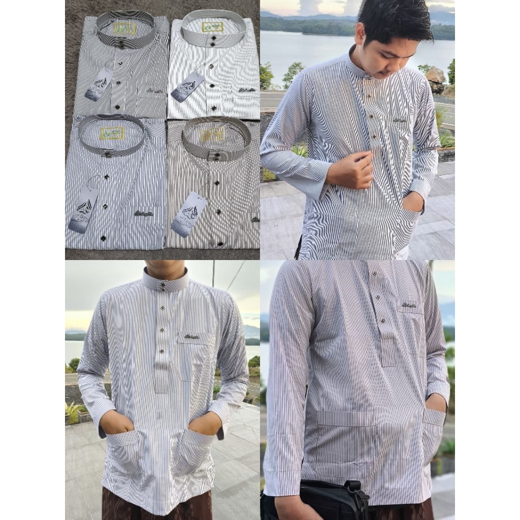 BAJU KOKO MOTIF SALUR VIRAL