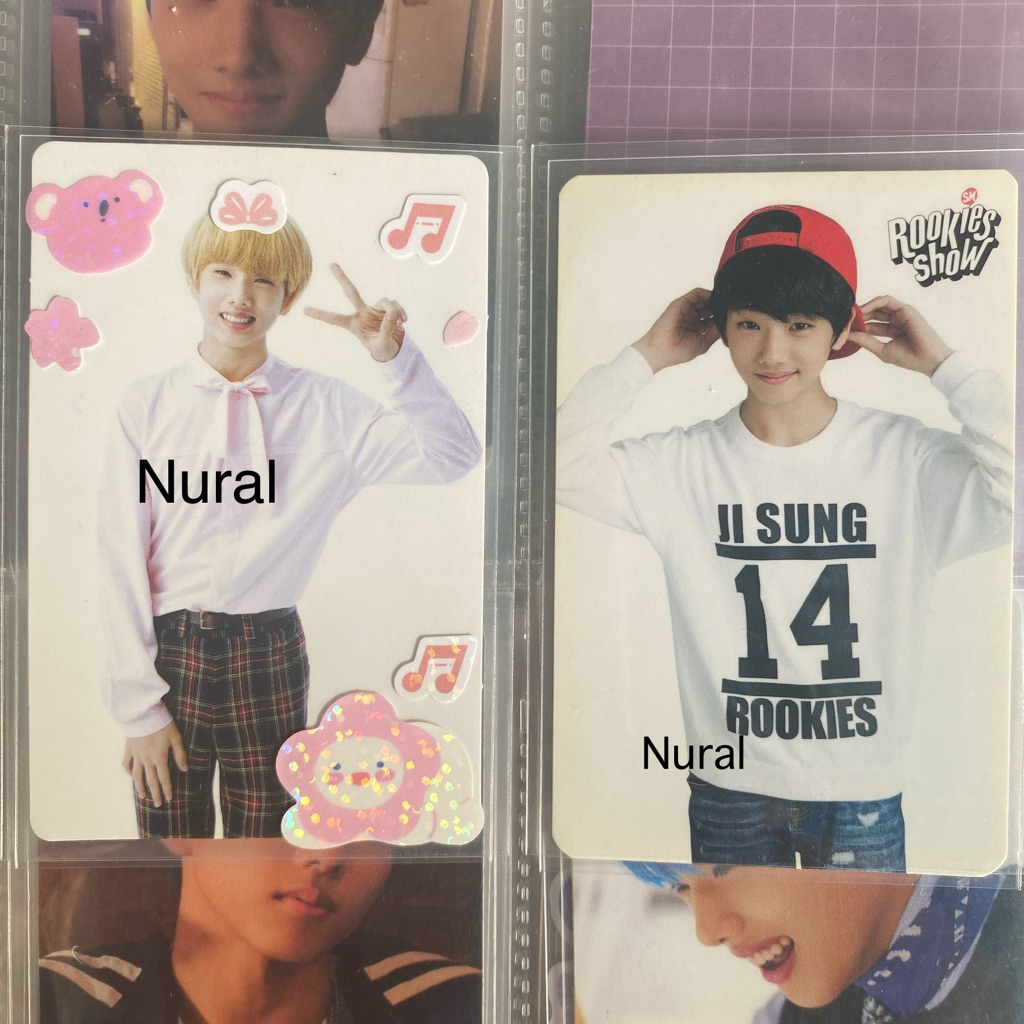 jisung nct dream photocard smrookies cheer event nct dream