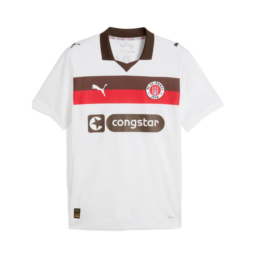 Jersey Original F.C ST Pauli Away 25/26 DryCell S-2XL