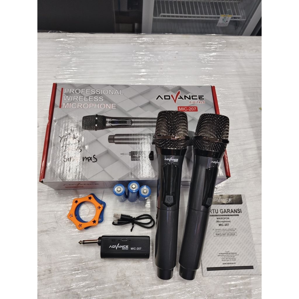 Advance MIC-207 Wireless Microphone Dual