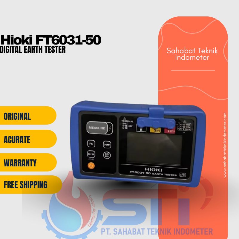 Hioki FT6031-50 Digital Earth Tester