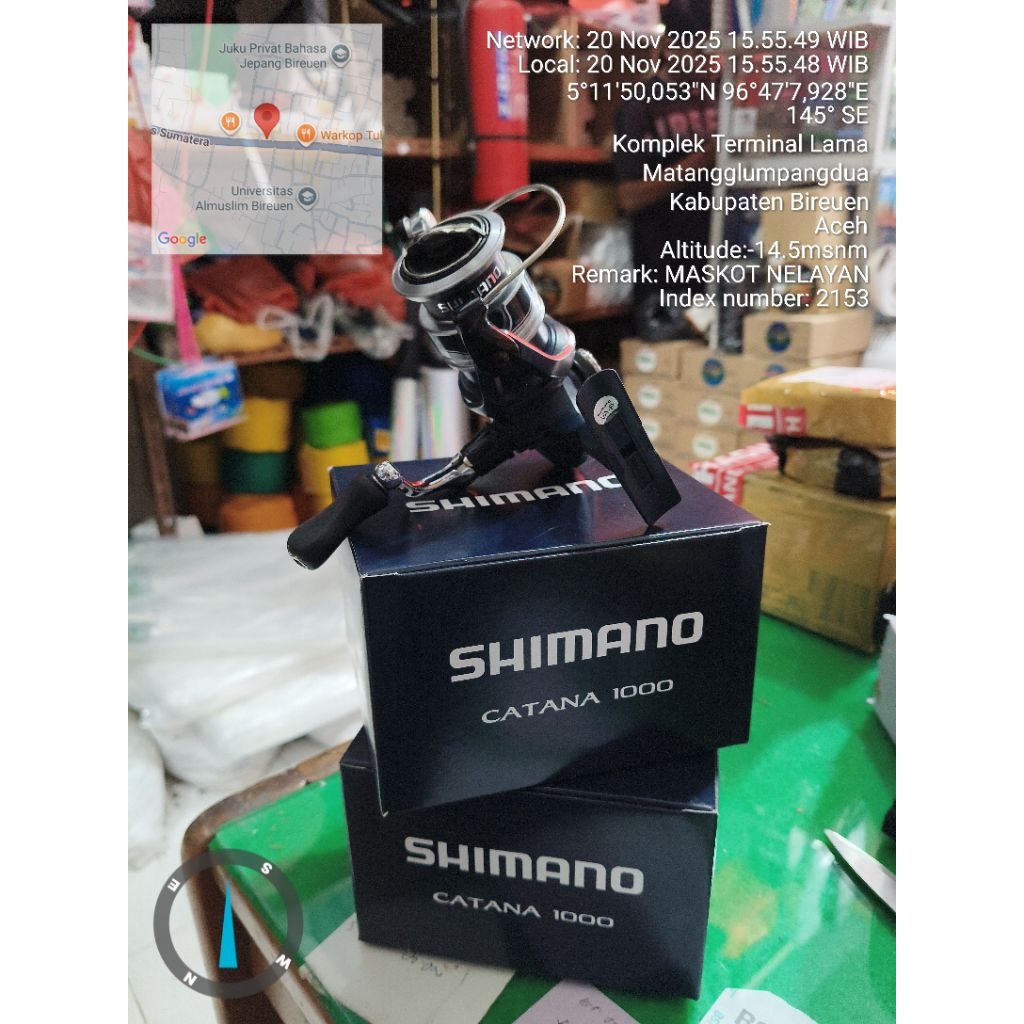REEL SHIMANO CATANA 1000