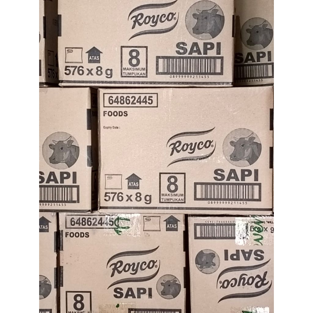 DINA ROYCO AYAM & ROYCO SAPI ISI 48 RTG(KARTON)