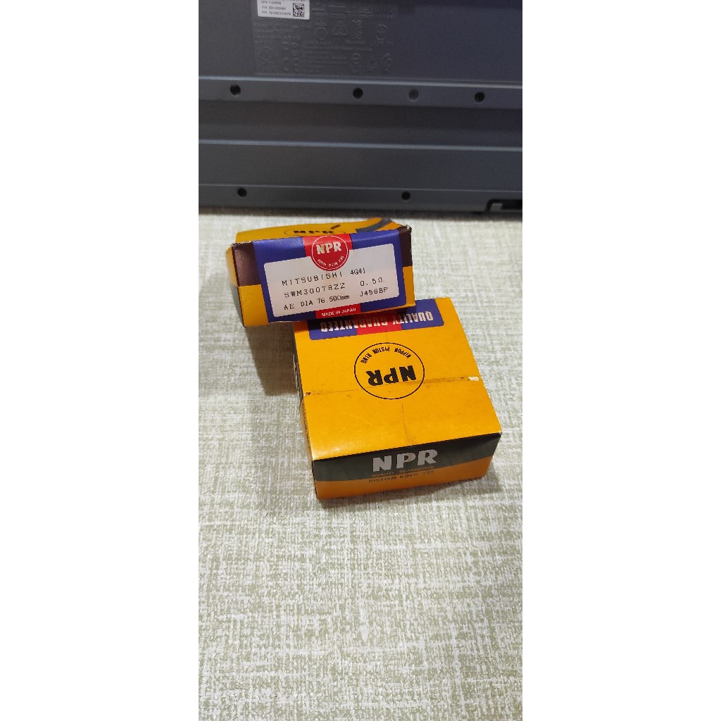RING PISTON/RING SEHER MITSUBISHI COLT/COLD T120 T 120 CARBU KARBU 4G41 0.50 NPR ASLI JAPAN