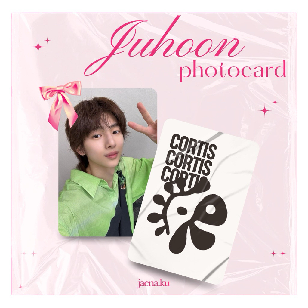 [CORTIS] PHOTOCARD JUHOON CORTIS KPOP JAENAKU