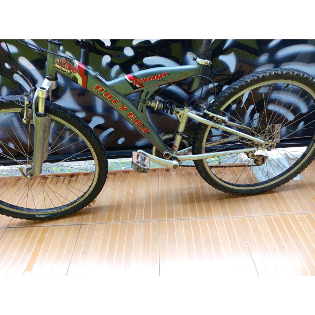 polygon downhill tango second frame besi