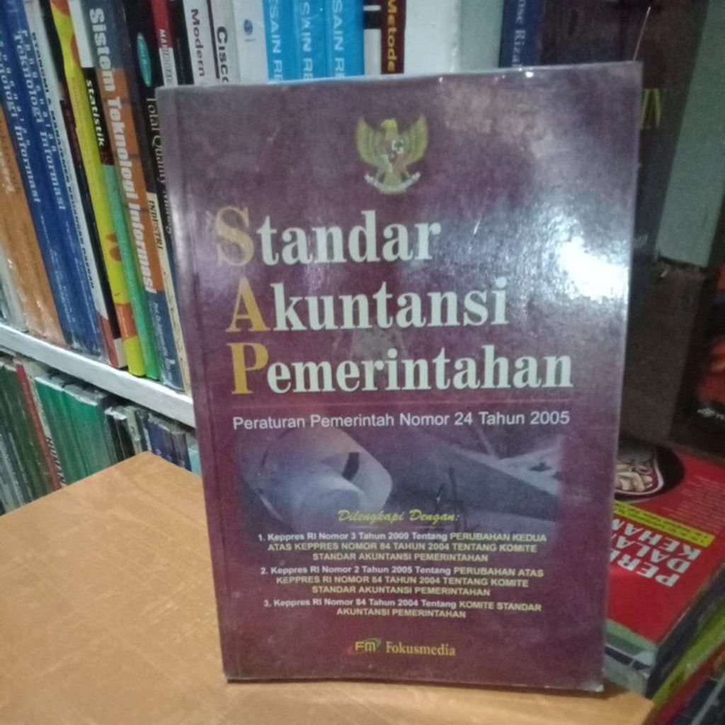 Buku bekas original - standar akuntansi pemerintahan