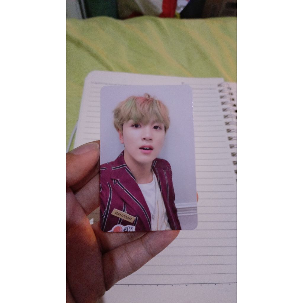 HAECHAN NCT DREAM THE DREAM SHOW #1 DAY 4 2018 PHOTOCARD PC