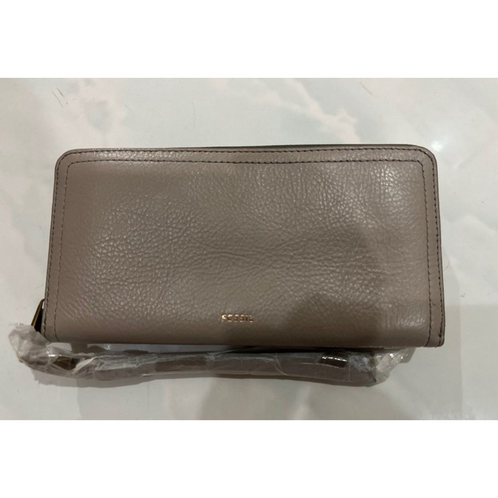 Dompet Fossil RFID Gray stone